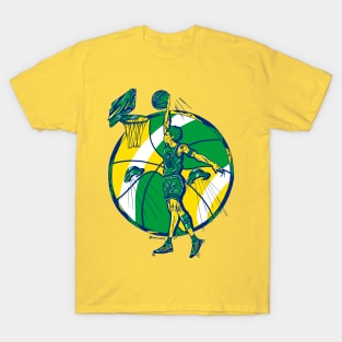 Brasil Legendary Baller Number 8 T-Shirt